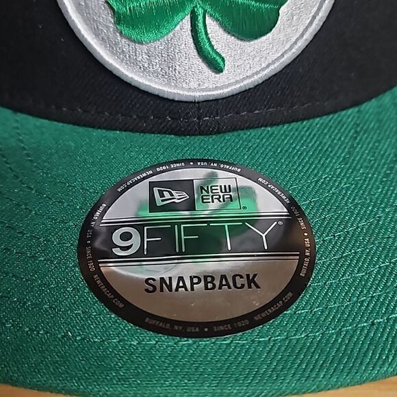 New Era 9Fifty Boston Celtics 2024 NBA Finals Side Patch Snapback Hat OSFM - Picture 6 of 8